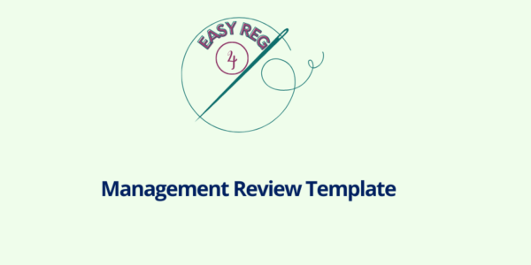 Management Review Template