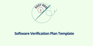 Software Verification Plan Template