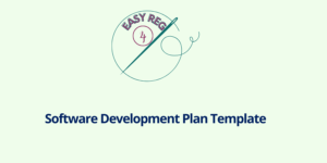 Software Development Plan Template