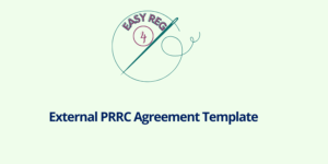 External PRRC Agreement Template