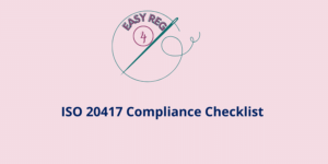 ISO 20417 Compliance Checklist