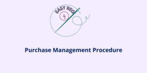 Purchase Management Procedure