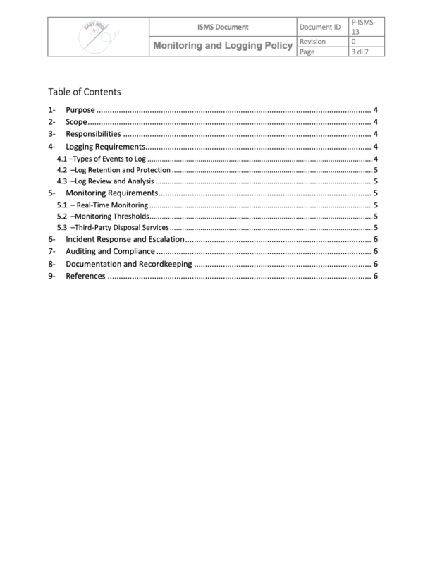 Monitoring and Logging SOP - Image 2