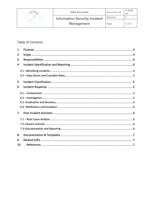 Information Security Incident Management Procedure - Image 2