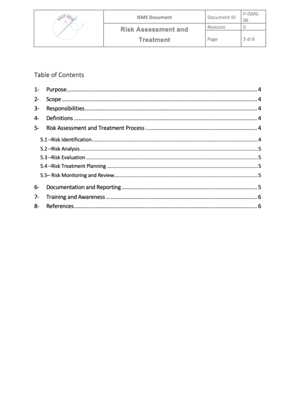 Risk Assessment and Treatment Procedure - Image 2