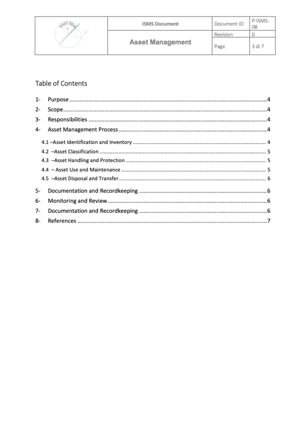 Asset Management Procedure - Image 2