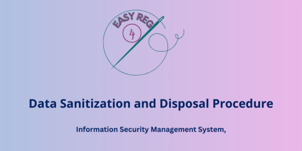 Data Sanitization and Disposal Procedure