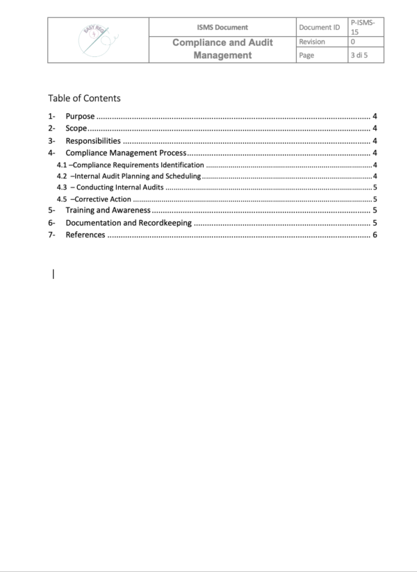 Compliance and Audit Management SOP - Image 2