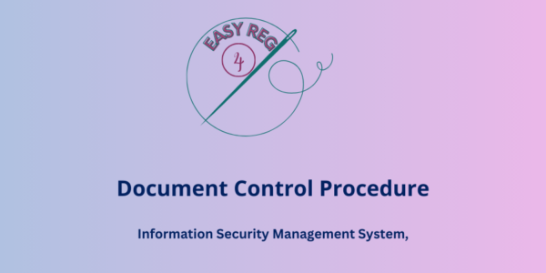 Document Control SOP