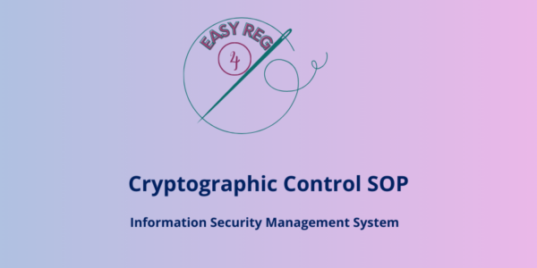 Cryptographic Control SOP