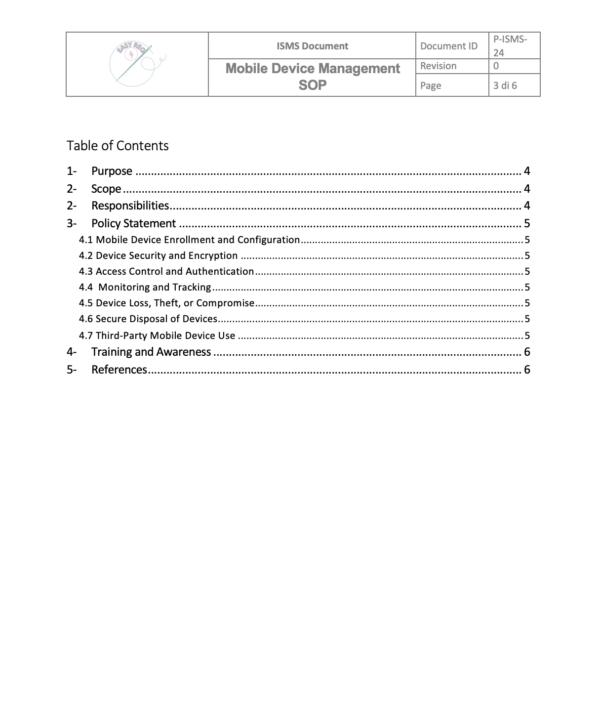 Mobile Device Management SOP - Image 2