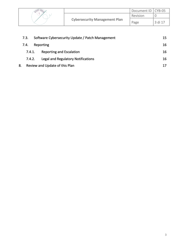 Cybersecurity Management Plan Template - Image 3