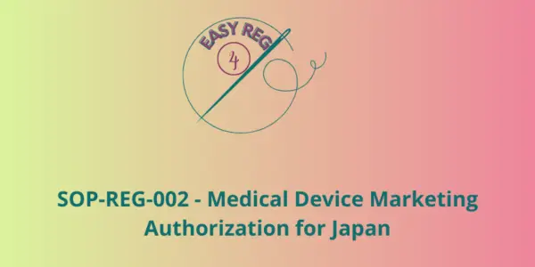 Medical Device Marketing Authorization for Japan