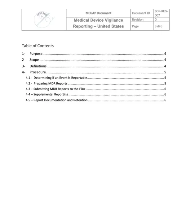 Medical Device Vigilance Reporting - United States - Image 2