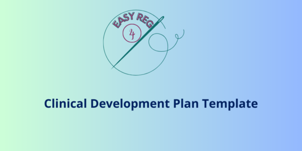 Clinical Development Plan Template